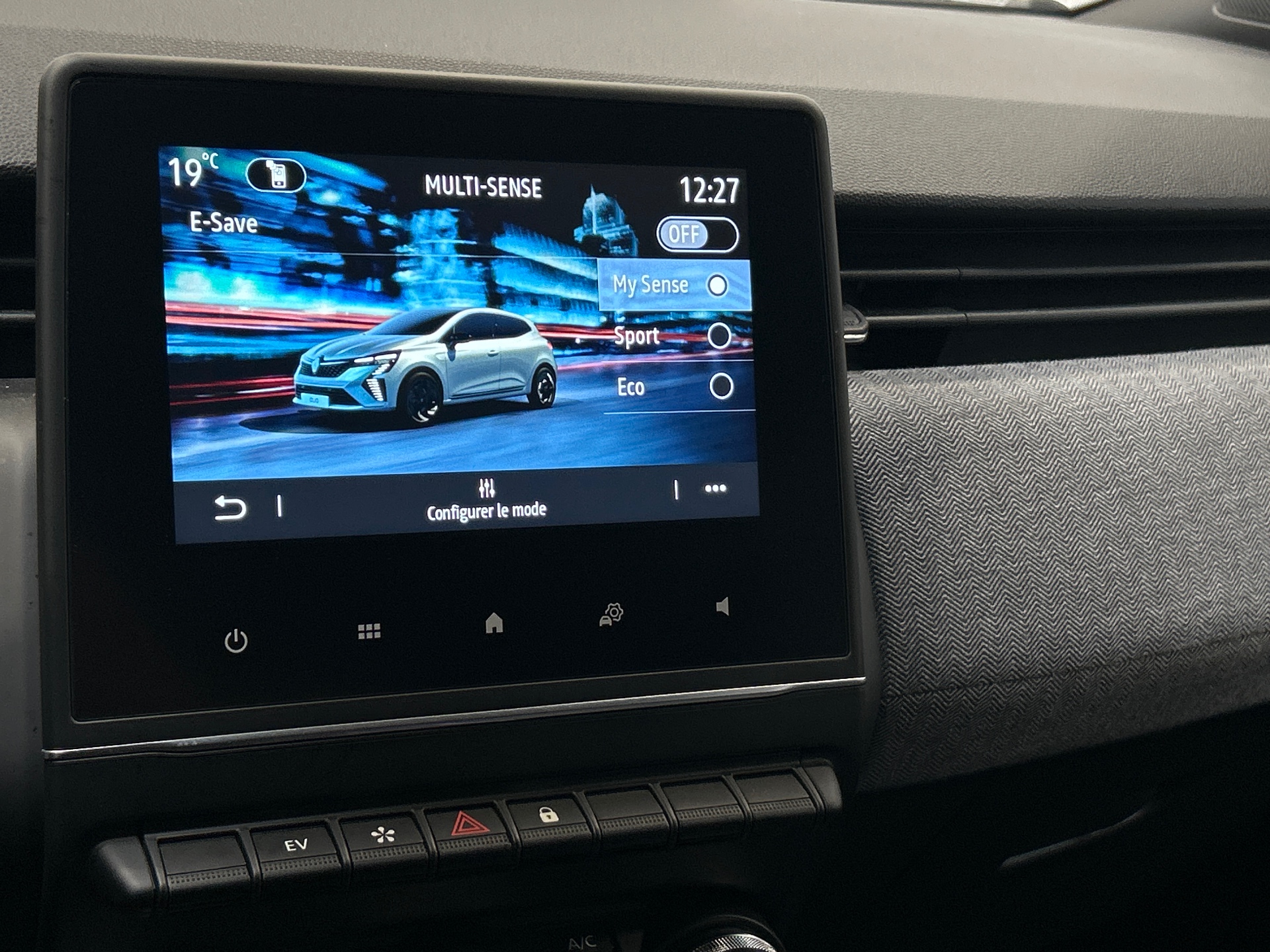 RENAULT CLIO V E-Tech full hybrid 145 ch GSR2 Techno