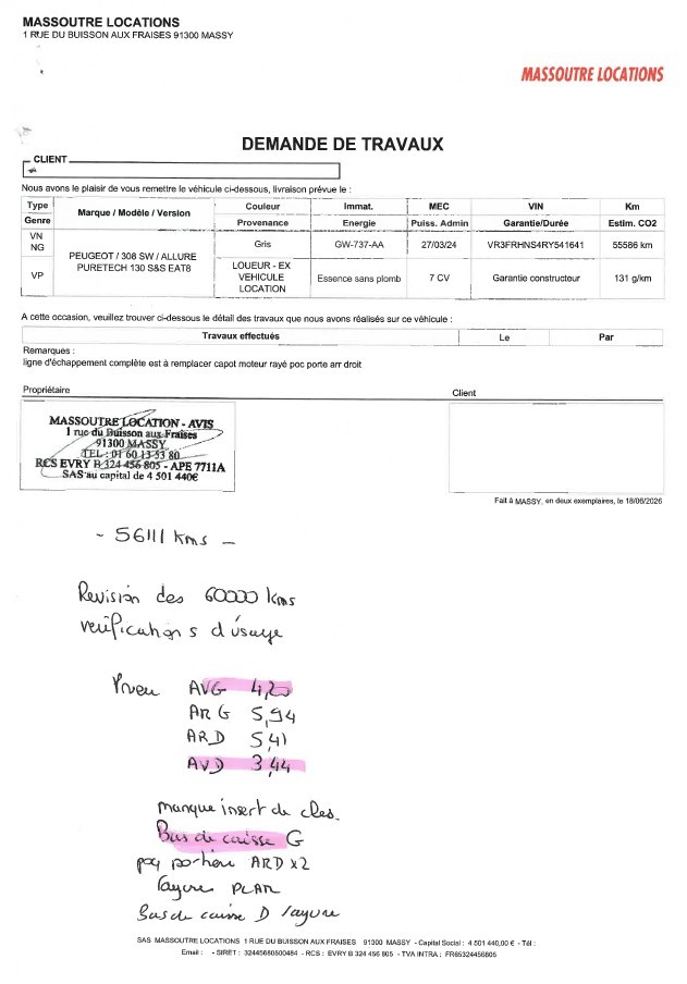 PEUGEOT 308 SW PureTech 130ch S&S EAT8 Allure — expertise