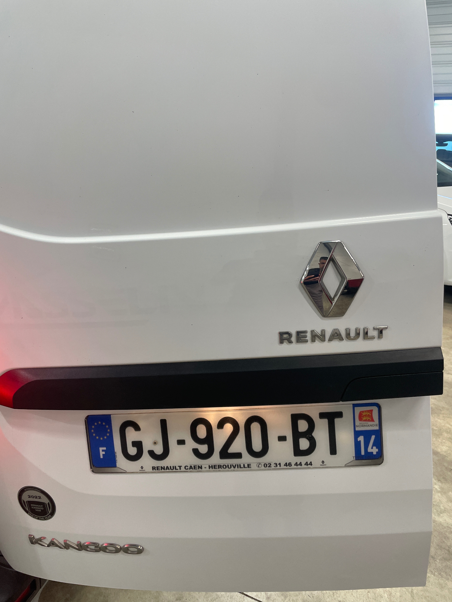 RENAULT KANGOO VAN BLUE DCI 95 GRAND CONFORT — expertise