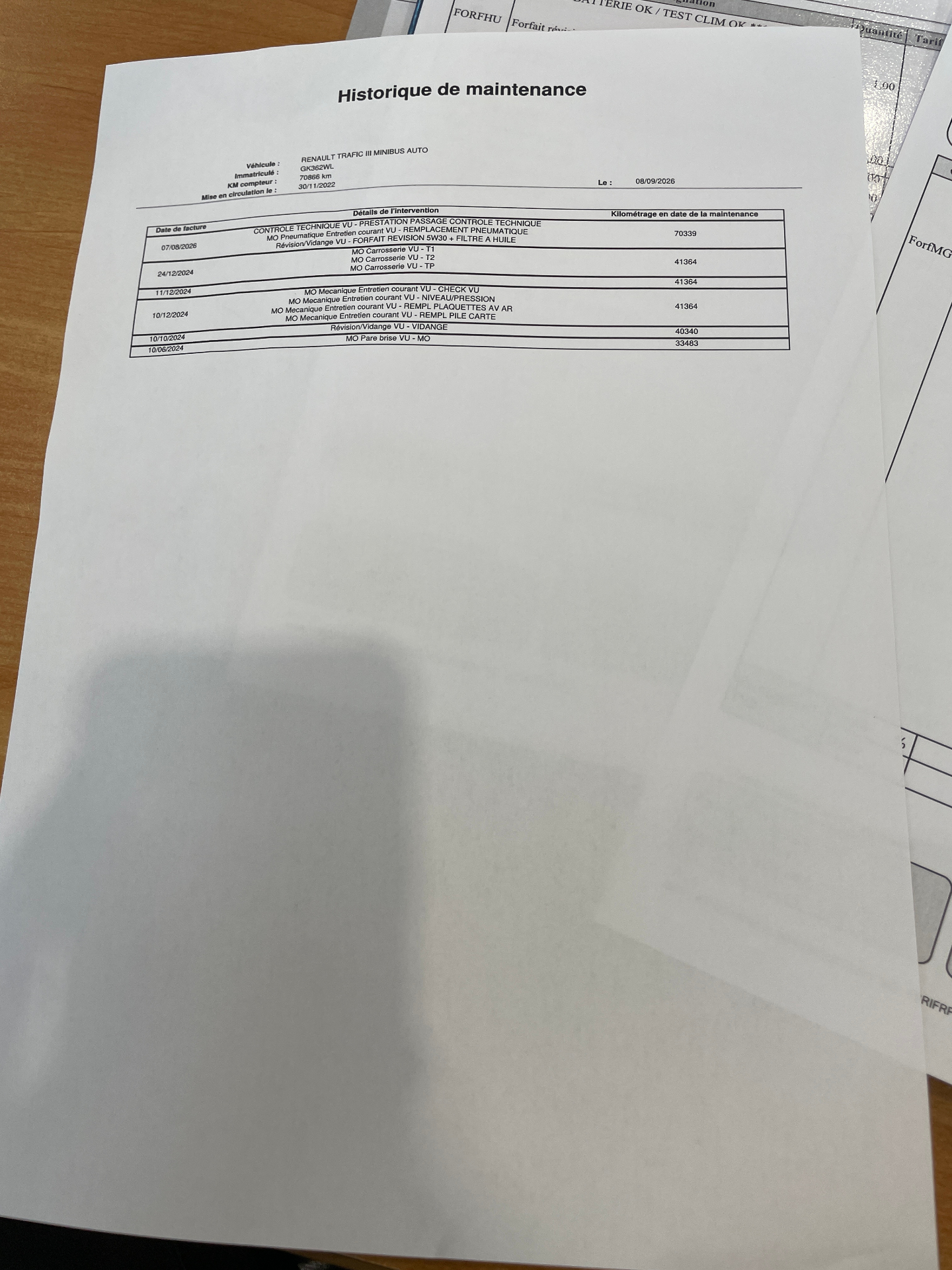 RENAULT TRAFIC L2 dCi 150 Energy S&S EDC Intens - 9 PLACES — expertise
