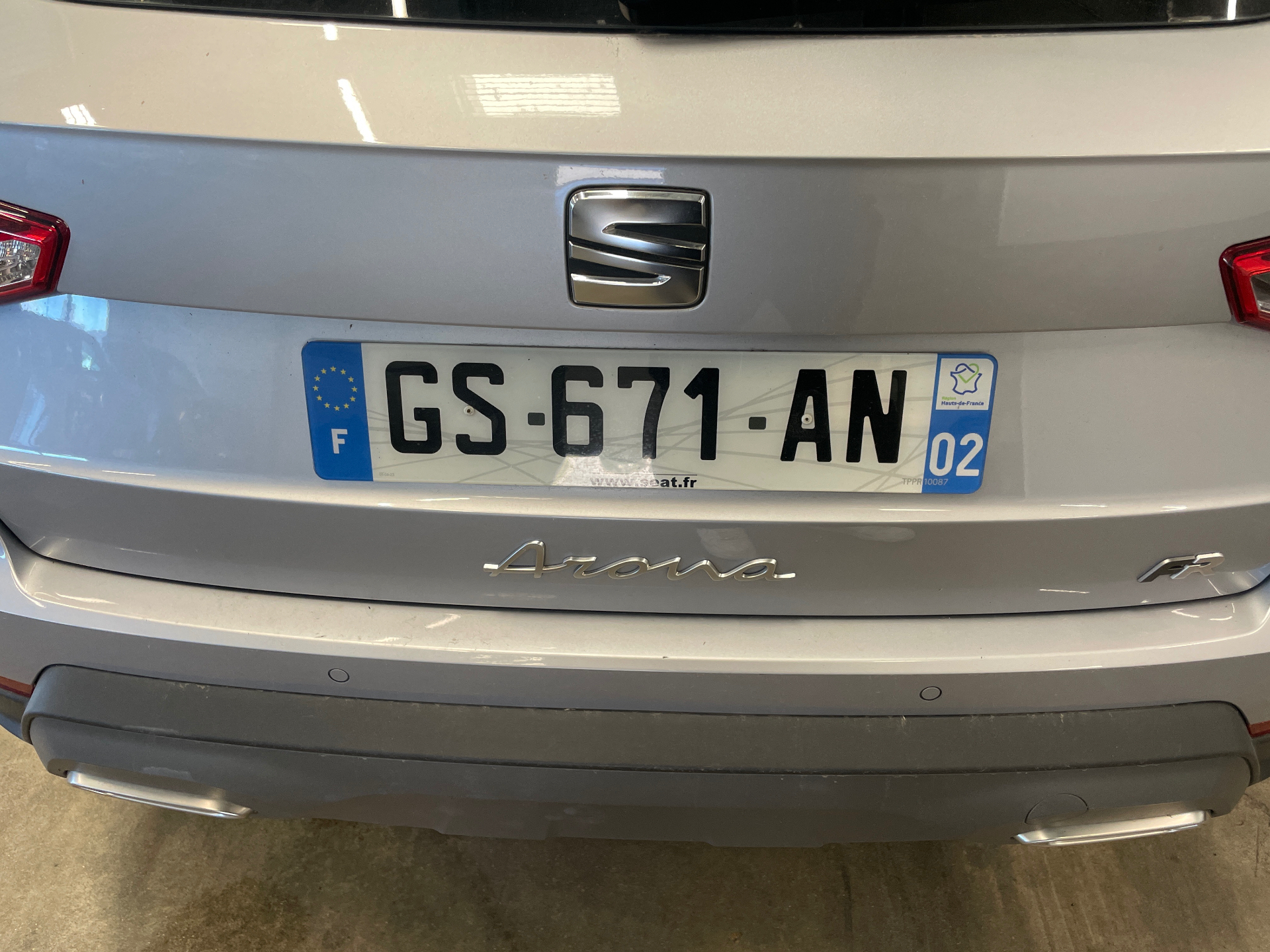 SEAT ARONA Fr 1.5 TSI 150 DSG — expertise