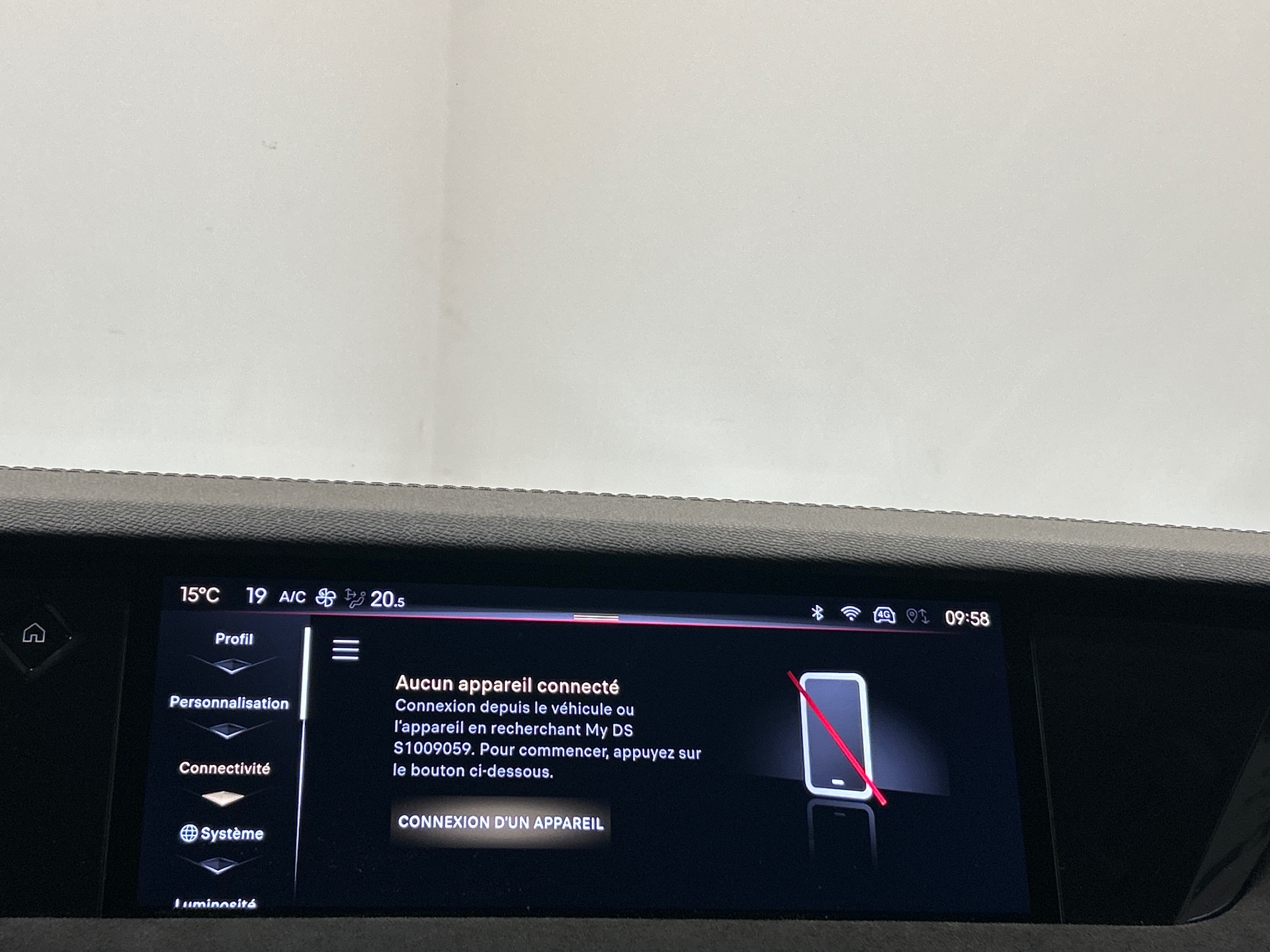 DS DS 4 4 HYBRIDE ÉTOILE  - ALCANTARA®